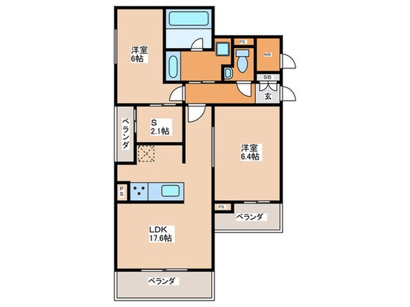 インペリアル大宮の物件間取画像